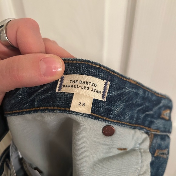 Madewell Darted Barrel Jeans - Picture 7 of 9